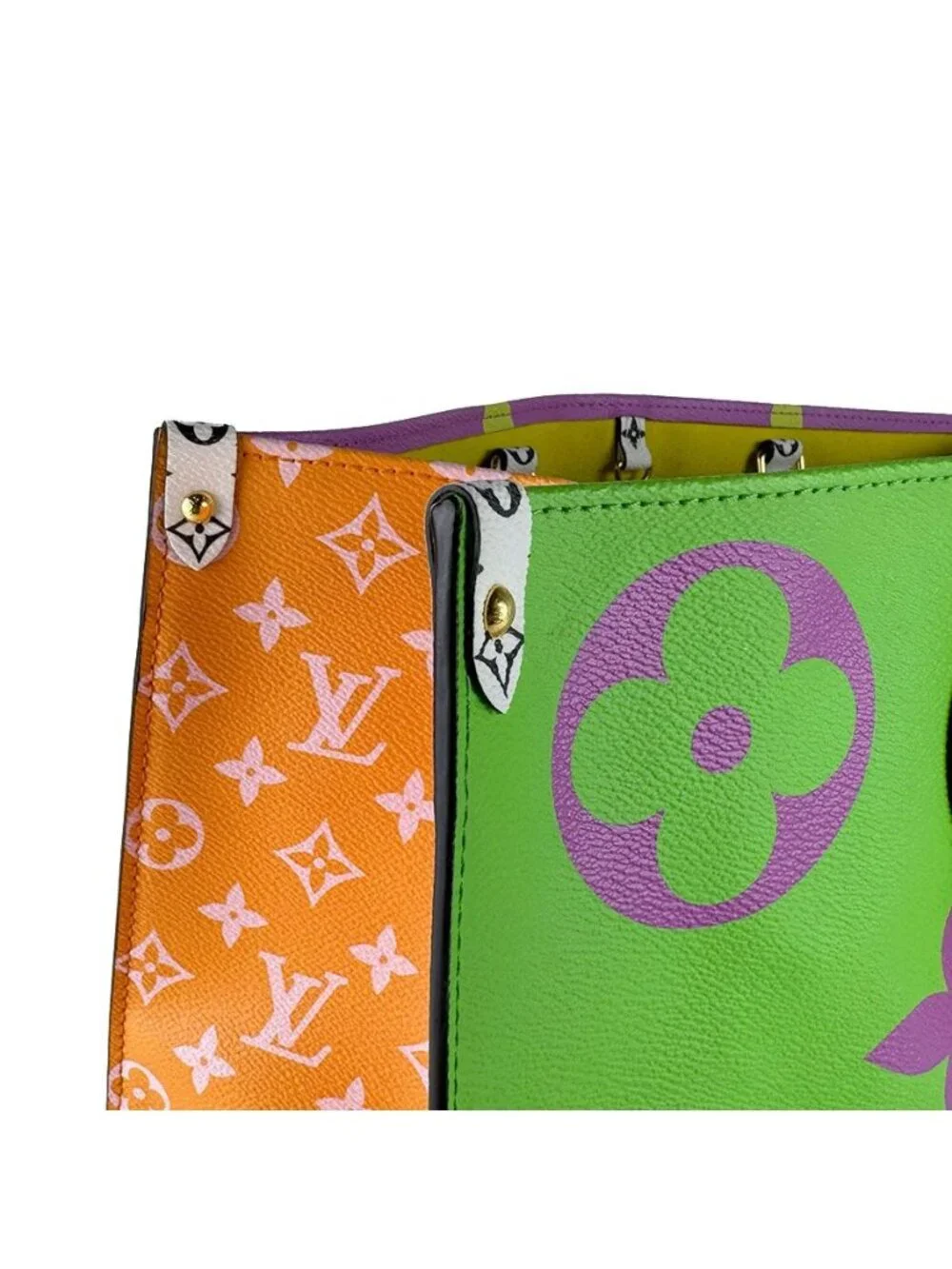 Louis Vuitton Shoulder Bag Monogram Giant Multicolor on the Go GM